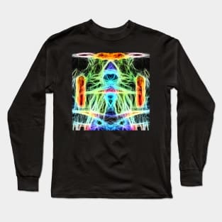Abstract Monster Trippy Art Long Sleeve T-Shirt